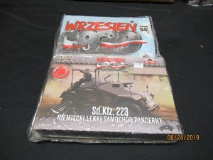 First to Fight Modell 1939 #54 Sd.Kfz.223 Halbspur Deutsch Maßstab 1/72 - Bild 1 von 2