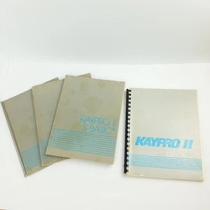 Lotto 4 manuali istruzioni KAYPRO II Microsoft Basic S-Basic Select Profitplan - Foto 1 di 24