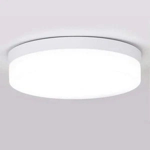 12W LED Panel Light Ceiling Light Surface Mount Cool White Round Corridor - Picture 1 of 10