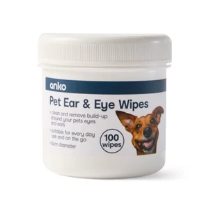 100 Pack Pet Ear & Eye Wipes - Picture 1 of 9