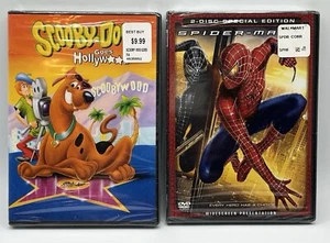 Two Sealed DVD Spider-Man 2 Disc Special Edition & Scooby-Doo Goes Hollywood - Picture 1 of 12