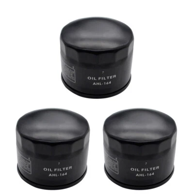 3Pack Oil Filter For BMW F800GS F800R F800S R1200 S/R/RT/GS R900RT S1000RR C650 - Image 1 of 4