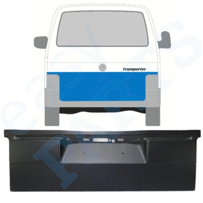 Für Volkswagen Transporter T4 1990-2003 Heckklappe Hinten Reparaturblech Hoch - Bild 1 von 2
