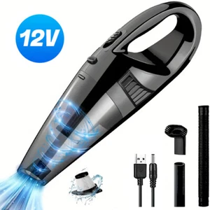 120W Portable Cordless Handheld Car Vacuum Cleaner Wet&Dry Duster Strong Suction - Picture 1 of 41