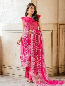 Stylisches CHIFFON Kleid Gulabi Chambeli für Eid Feier 2022 - Bild 1 von 5