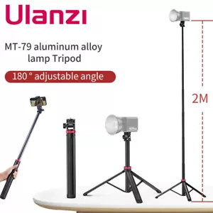 Ulanzi MT-79 Extendable Aluminum Tripod Phone Tripod for Video Light Camera DSLR - Picture 1 of 12