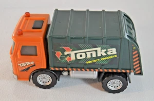 Hasbro 2010 Tonka Recycling Green Dump Truck Toy Lights And Sound Works - Picture 1 of 10