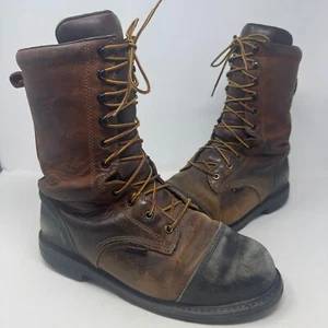Red Wing Boots 4499 Metguard 10" Waterproof Steel Toe Work Men's Size 10 - Picture 1 of 19