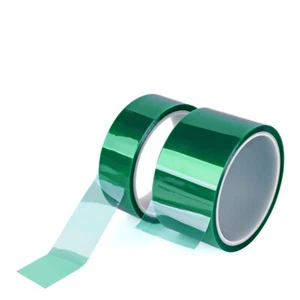 Green PET High-Temperature Tape Insulation Protection 33M/Rolls Width 5mm~100mm - Picture 1 of 13