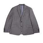 Marks & Spencer Slim Suit Jacket Grey 42" Short Single Breast 2 Button Wedding