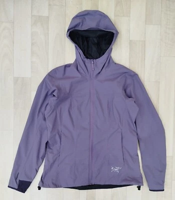 ARC'TERYX WINDSTOPPER PURPLE HOODED WOMEN'S JACKET SIZE M - Image 1 of 4
