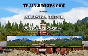 TrainJunkies Alaska Mine Modelleisenbahn Kulisse - Bild 1 von 6