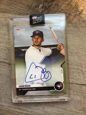 2020 Topps Now CAVAN BIGGIO Road To Opening Day Auto Card /99 OD-65A Jays RTOD - Image 1 of 4