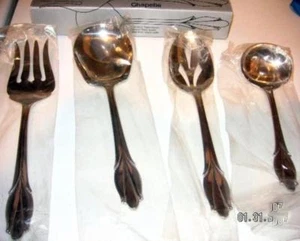 New Mikasa CHAPPELLE  Stainless Steel Flatware, Choice Knife SPOON Accessories - Picture 1 of 2
