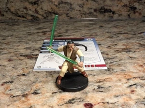 WOTC Star Wars Miniatures - A'Sharad Hett #4 Very Rare w/Card - Picture 1 of 2