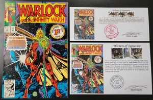 Warlock and the Infinity Watch (1992) #1-10 SIGNED!! Medina Starlin Leonardi - Picture 1 of 57