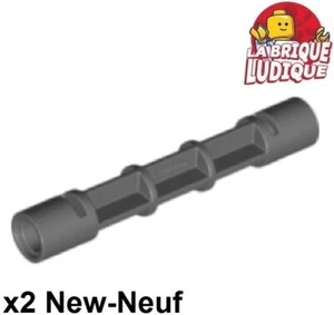 LEGO 2x Stütze 1x1x5 1/3 Spiral Staircase Axle Tube Treppe Dunkelgrau 40244 - Picture 1 of 1