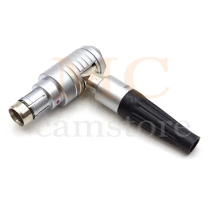 Spina di alimentazione fotocamera ARRI RS 3 pin, ARRI ALEXA AMIRA RS 3 pin connettore maschio spina piega - Foto 1 di 6