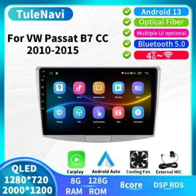 For VW Volkswagen Passat 7 B7 CC 2010-2015 Car Radio Player GPS Multimedia Video - Bild 1 von 4