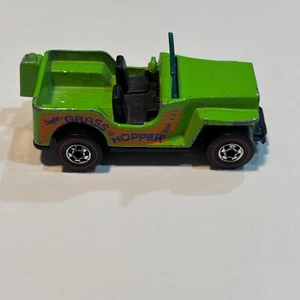 HOT WHEELS Flying Colors REDLINE GRASS HOPPER HELLGRÜN EMAILLE 1970 HK - Bild 1 von 10