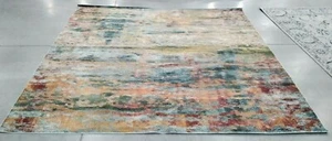 LIGHT BLUE 11' X 11' Square Damaged Rug, Reduced Price 1172703165 MNC243F-11SQ - Picture 1 of 3