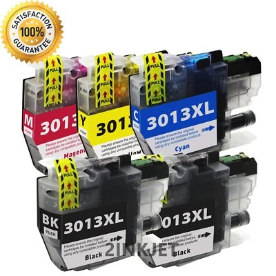 5PK LC-3013 LC3013 XL Ink Cartridge for Brother MFC-J491DW J497DW J690DW J895DW - Image 1 of 4
