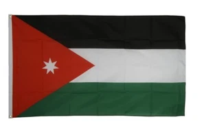 Fahne Jordanien Flagge jordanische Hissflagge 90x150cm - Bild 1 von 1