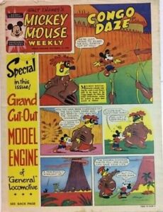 MICKEY MOUSE Weekly (UK) Oct 13,1954 - UNCLE SCROOGE - CARL BARKS