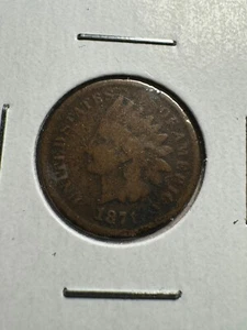 1871 INDIAN HEAD CENT PENNY KEY DATE LARGE DIE ROTATION ERROR! - Bild 1 von 2