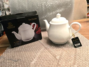 Wilmax England Fine Porcelain Tea Pot 39oz 1150ml WL‑994019 - Picture 1 of 14