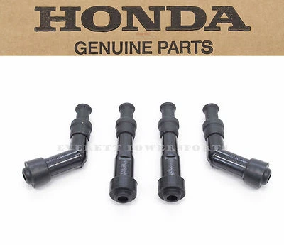 New Genuine Honda 4 Spark Plug Cap Set 1969-1978 CB750K CB750A CB750F OEM #C08 - Image 1 of 4