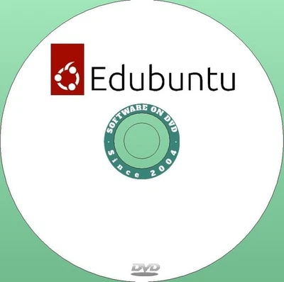 Latest New Release Edubuntu Linux 64 Bit Operating System OS on DVD - Image 1 of 4