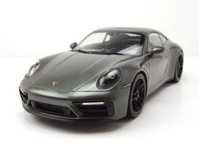Porsche 911 Carrera 4 GTS 2020 Verde Metallizzato Modellino 1:18 Minichamps - Immagine 1 di 4
