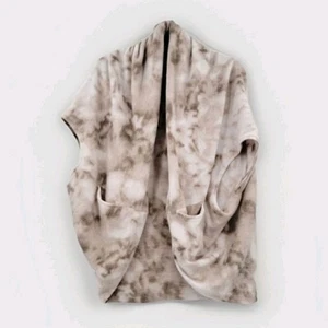 Bodhi Swag Womens One Size Neutral Beige Cream Camo Tie Dye Minimalist Cocoon - Picture 1 of 16