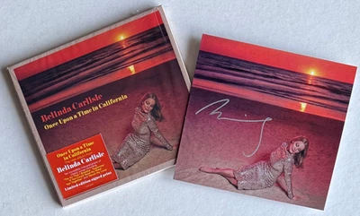 BELINDA CARLISLE * ONCE UPON A TIME ... *  10 TRK CD w/ LIMITED SIGNED ART CARD - Image 1 of 4