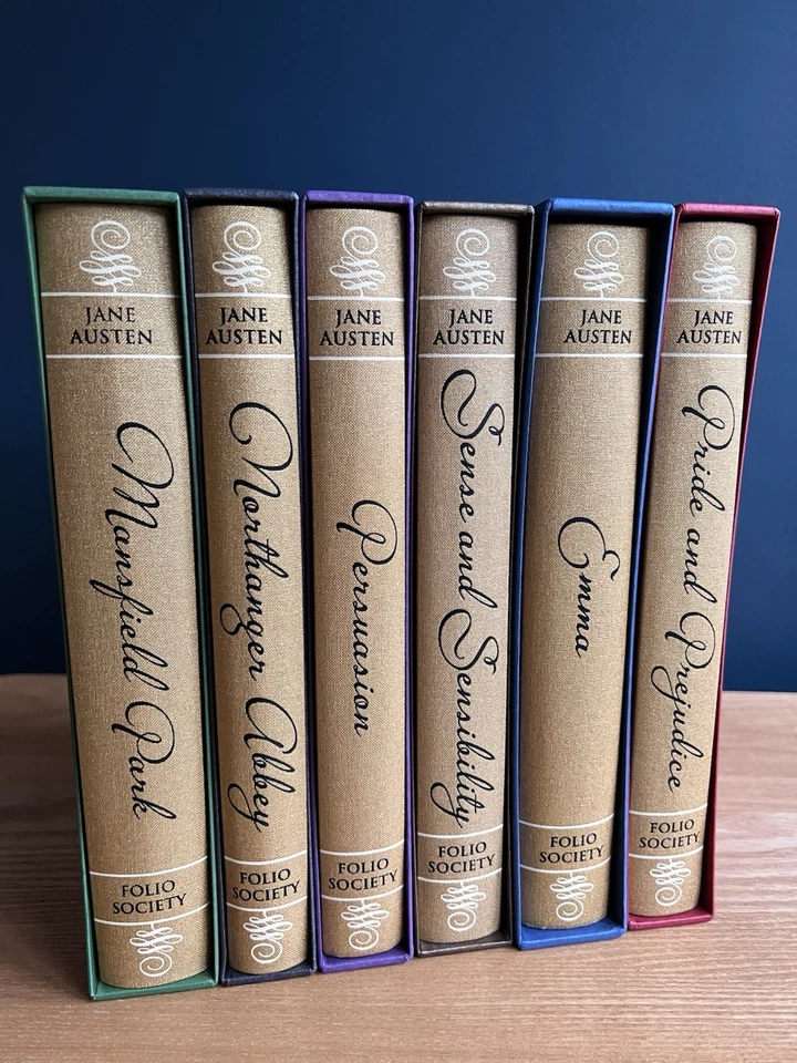 Folio Society: Jane Austen 6 vol set (2013-2017), Hb/Slipcases/VG - Image 1 of 4