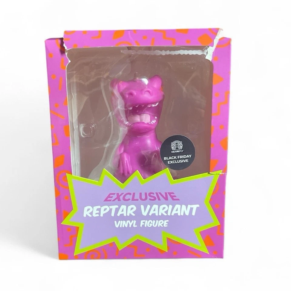 Figura Vinilo Variante Reptar Coleccionable. Rugrats Nickelodeon. Foto 1 de 4