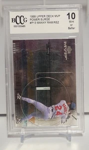 1999 Upper Deck MVP Manny Ramirez #P13 Power Surge BCCG 10 - Picture 1 of 2