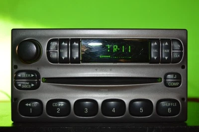 01 02 03 Ford Explorer Sport Trac Reproductor de CD Radio Estéreo de Fábrica 1L2F-18C815-HA Foto 1 de 4