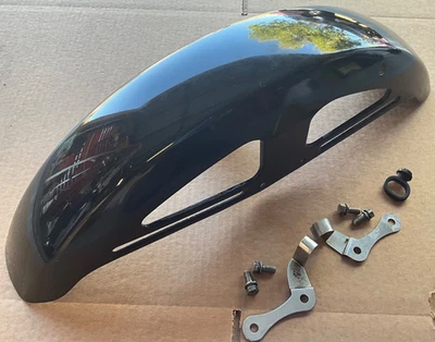 Fender Front Yamaha Black 1981 XJ750 Seca XJ 750 XJ750RH 81 Fr 5G2 - Image 1 of 4