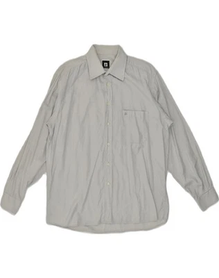 ROCCOBAROCCO Mens Shirt Size 42 Large Grey Cotton FI16 - Image 1 of 3