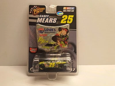 Casey Mears 25 Lowes 1st Win National Guard 1:64 2007 Winners Circle NASCAR Car - Image 1 of 3