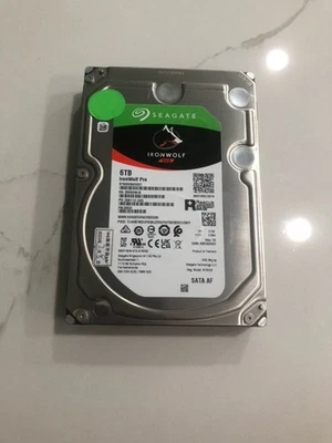 Seagate IronWolf Pro 6TB,7200RPM,3.5 inch Internal Desktop Drive - ST6000NE0021 - Image 1 of 2