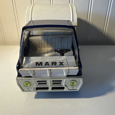 MARX CITY SANITATION TRUCK 8" LONG -VG VNTG  CONDITION 1969 - Image 1 of 4