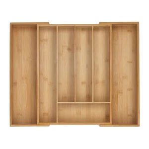 Verstellbares Bambusbestecktablett - Bild 1 von 8
