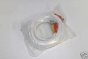 2xpack-25 FT POWER VIDEO CCTV BNC SECURITY CAMERA CABLE - Picture 1 of 1