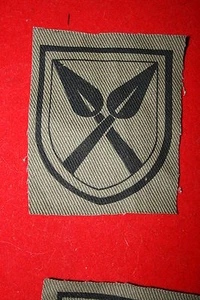 RHODESIAN RHODESIA ARMY PFUMO RE VANHU PT INSTRUCTOR CLOTH PRINTED BADGE - Picture 1 of 1