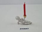 kleine Miniatur Putte mit Kerzenhalter Kerze Deko #243847