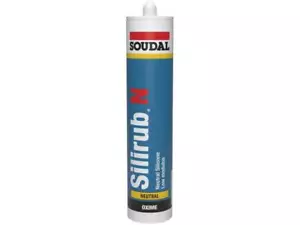 12X SOUDAL SILIRUB N NEUTRAL CURE LOW MODULUS SILICONE SEALANT 300ML 13 COLOURS! - Picture 1 of 1