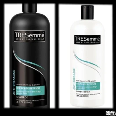  TRESemme ANTI - BREAKAGE With Vitamin B12 1 Shampoo / 1Conditioner 28 fl oz New - Image 1 of 4